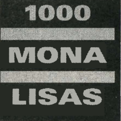 1000 Mona Lisas' 1995 album cover.